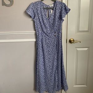 long floral dress nwt!!